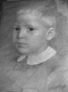 Яков Кругер. Портрет внучки (1940)