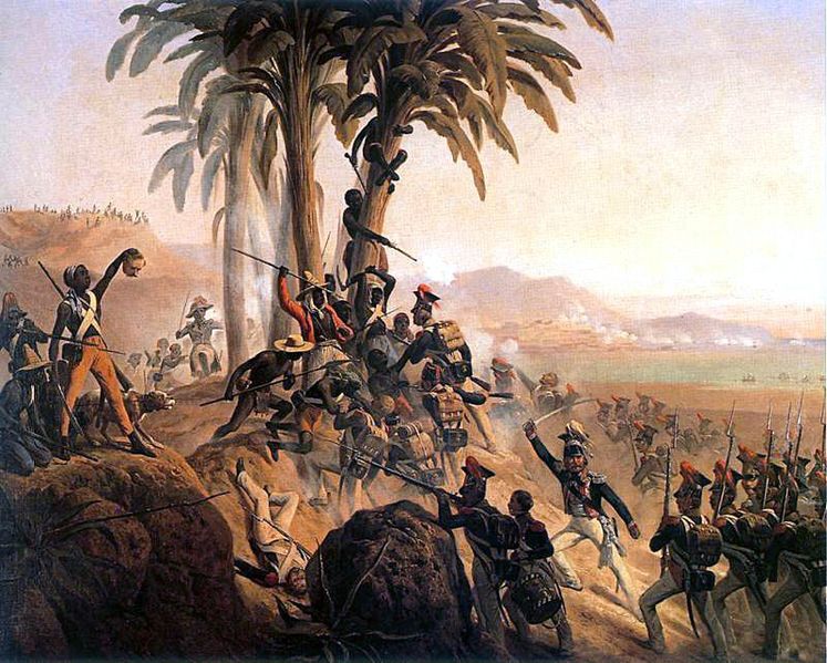 Януарий Суходольский. Битва под Сан-Доминго (1845)