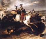 Януарий Суходольский. Смерть Понятовского (1830)