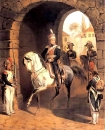 Януарий Суходольский. Вступление генерала Домбровского в Рим 3 мая 1798 года (1866)