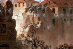Януарий Суходольский. Осада Сарагоссы (1845)