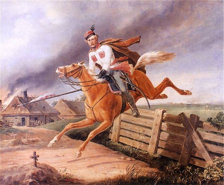 Януарий Суходольский. Всадник (1895)