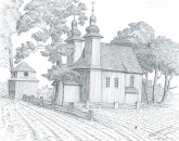 Язэп Дроздович. Церковь в деревне Морочна