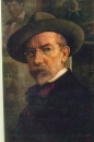 Юдель Пэн. Автопортрет в шляпе