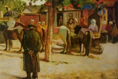 Юдель Пэн. Базар (1900)