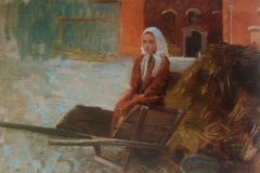 Юдель Пэн. Девочка в тачке