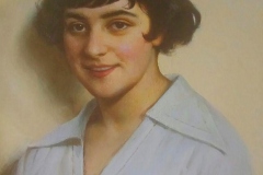 Юдель Пэн. Девушка с анютиными глазками (1917)
