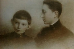 Юдель Пэн. Портрет двух гимназистов (1908)