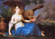 Юзеф Пешка. Теофила Радзивилла как Гера (около 1806)