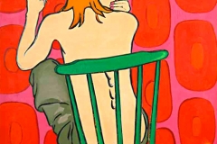 Жанна Капустникова. Надя на стуле (2007)