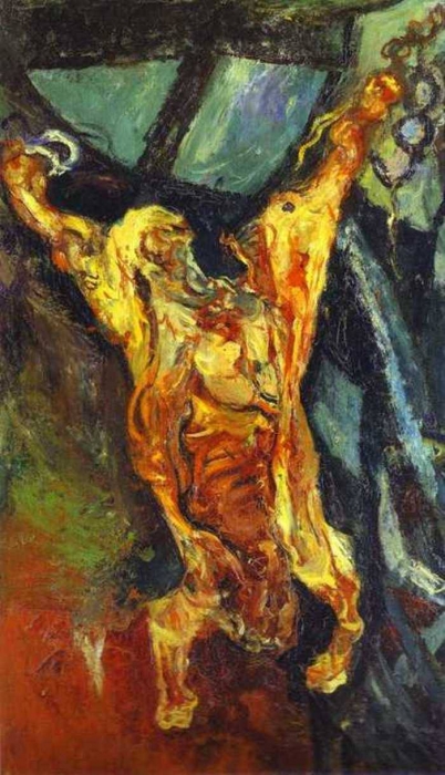 Хаим Сутин - Говяжья туша (1924)