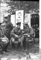 Немецкие и советские офицеры в Западной Беларуси 1939 год