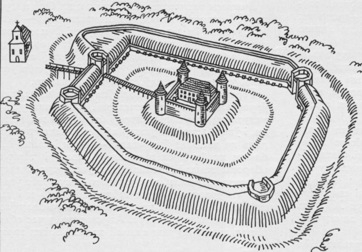 Структура Геранёнского замка