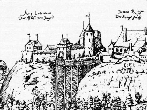 Старый замок времен Витовта