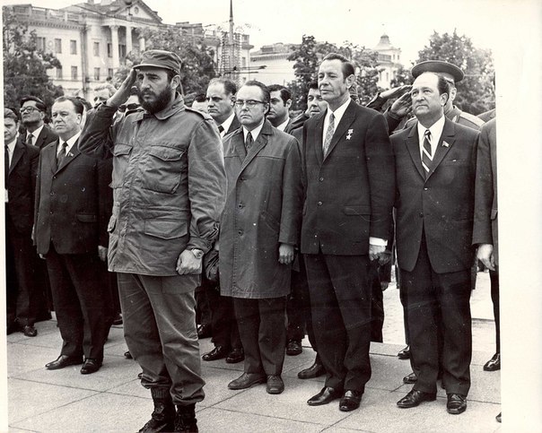 Фидель Кастро в Минске