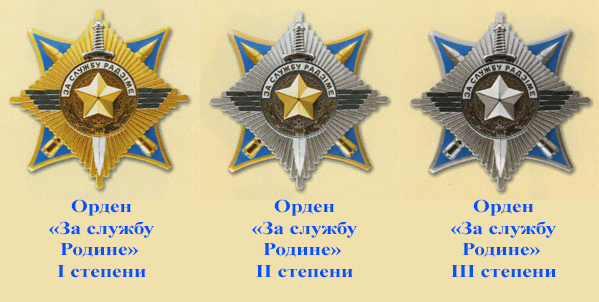Орден За службу Родине (Беларусь)