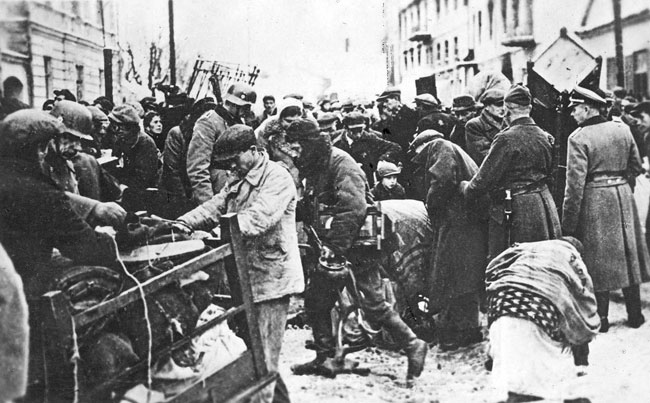 Немцы в Гродно 1941 год
