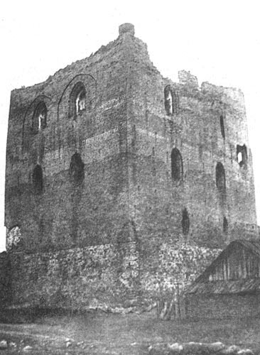 Княжеская башня Кревского замка. 1920 год
