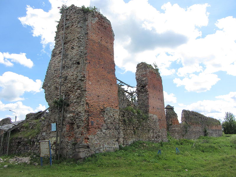 Руины Кревского замка