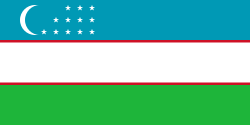 флаг узбекистан