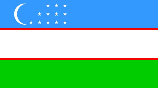 флаг узбекистана
